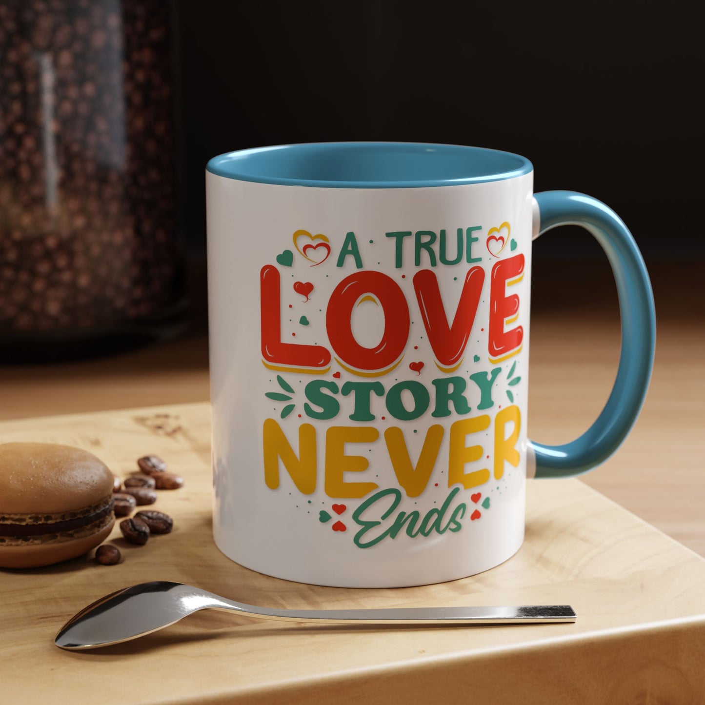 Anniversary Mug - A true Love Story Never Ends