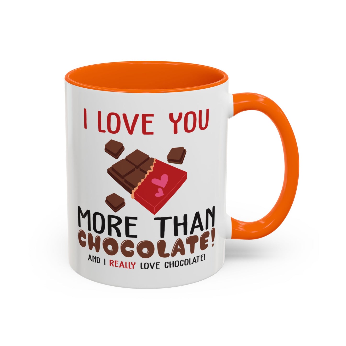 Anniversary Mug - I Love You More Than Chocolate