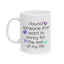 Anniversary Mug - I Found Someone