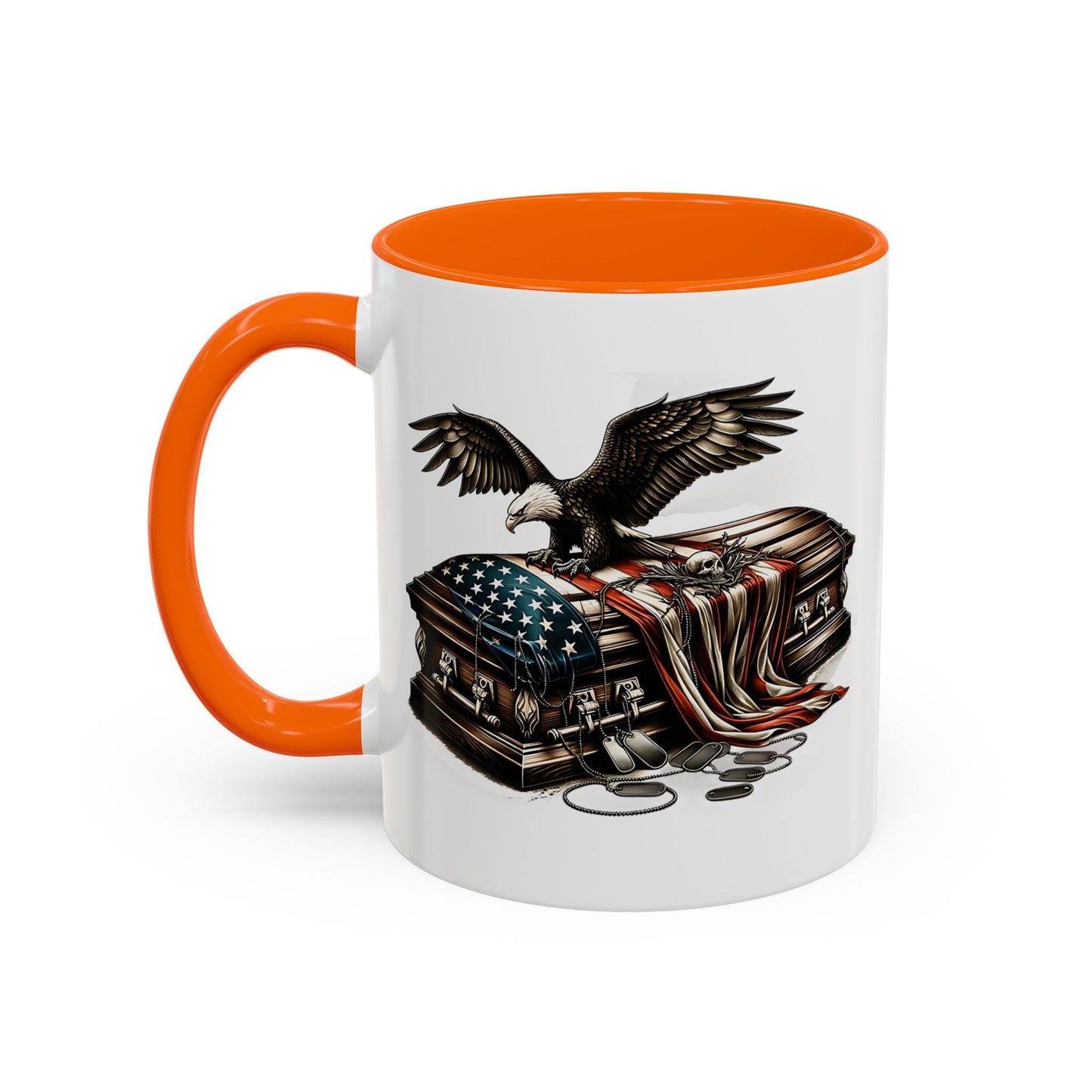 4th of July Mug - American Bald Eagle Fallen Soldier