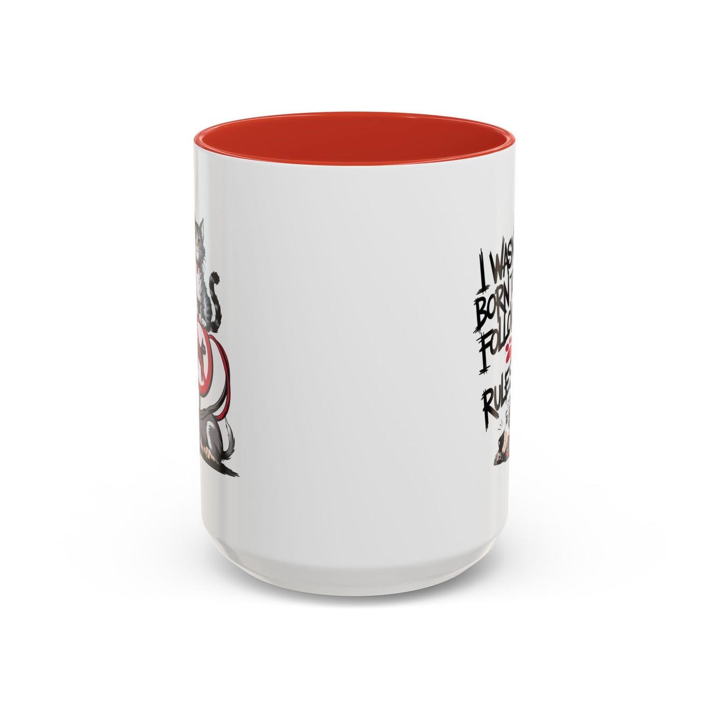 Animal Mug - I Wasn't Born To Follow Rules