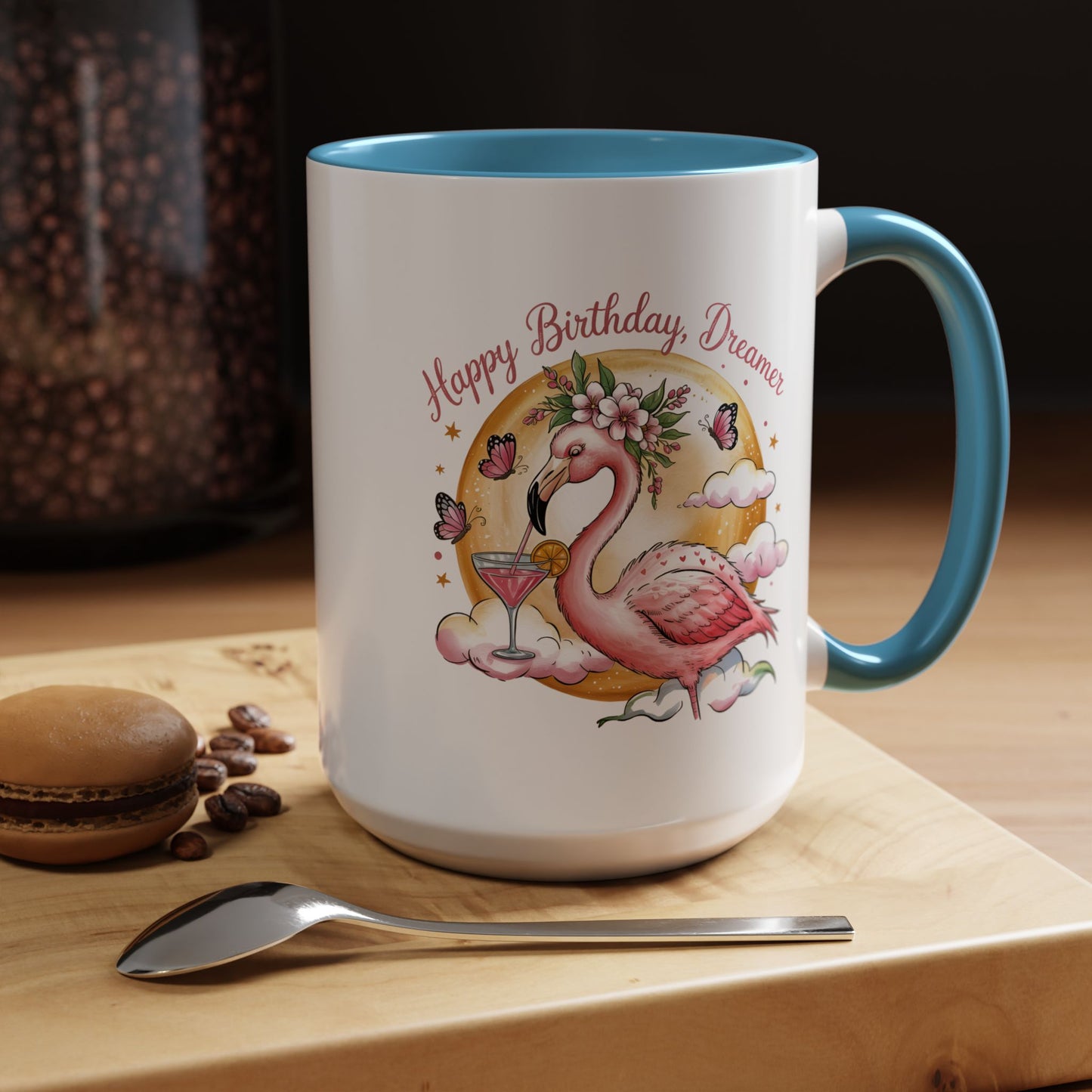 Birthday Mug - Pink Flamingo