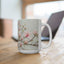 Artistic Mug - Felted Flowers