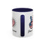 4th of July Mug - Peace Love America