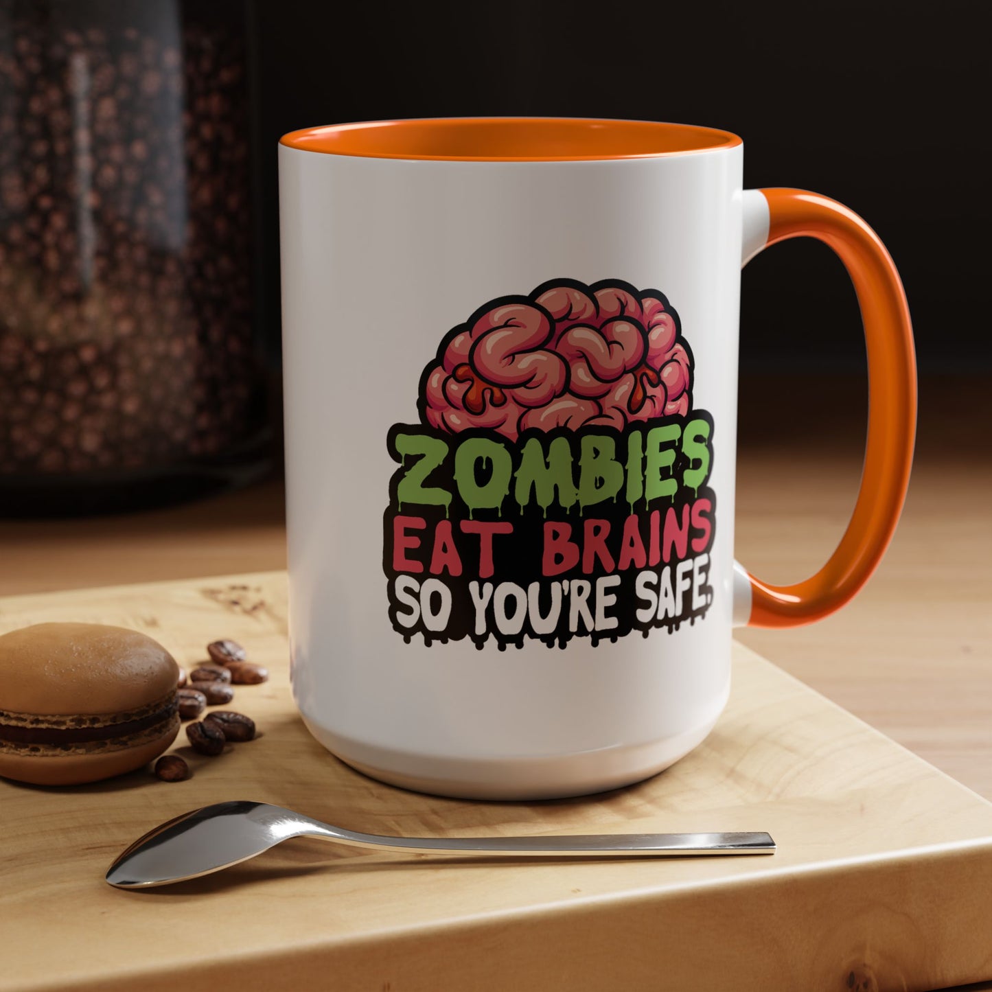 Humor Mug - Zombies Eat Brains