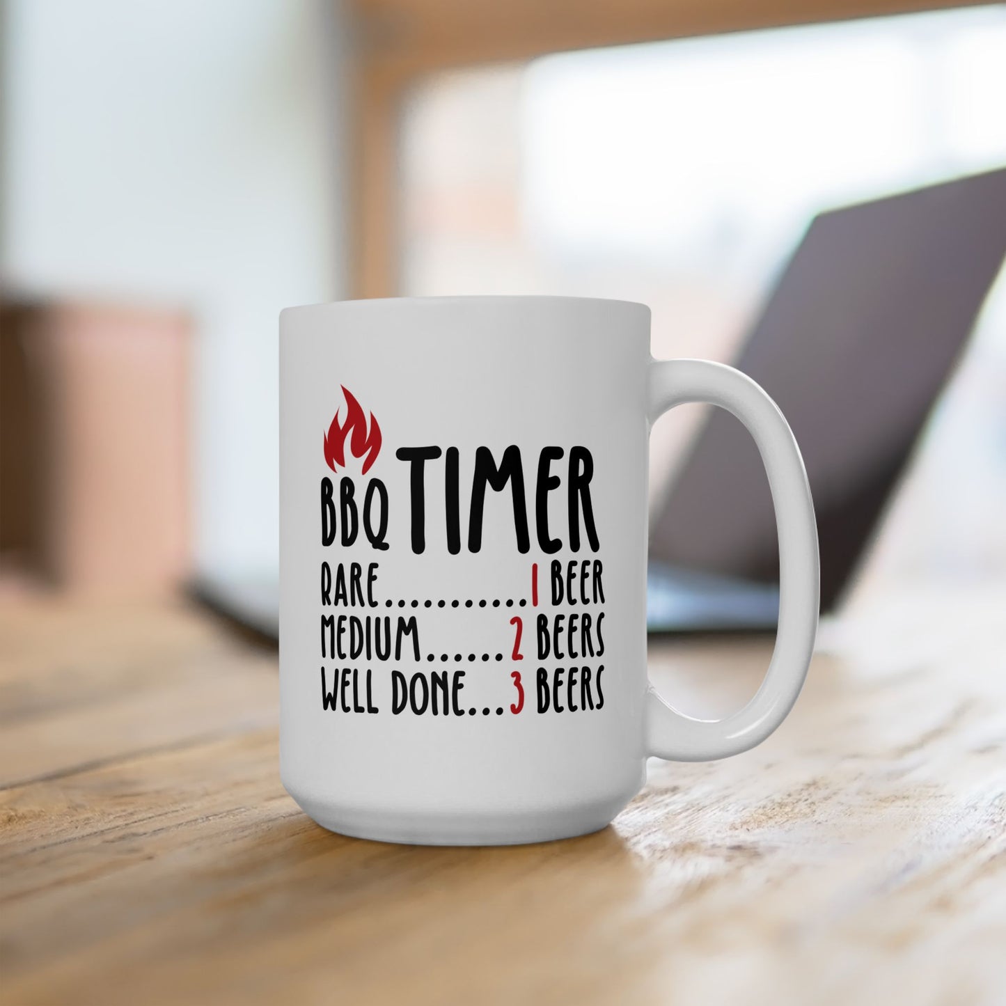 Father's Day Mug - BBQ Timer