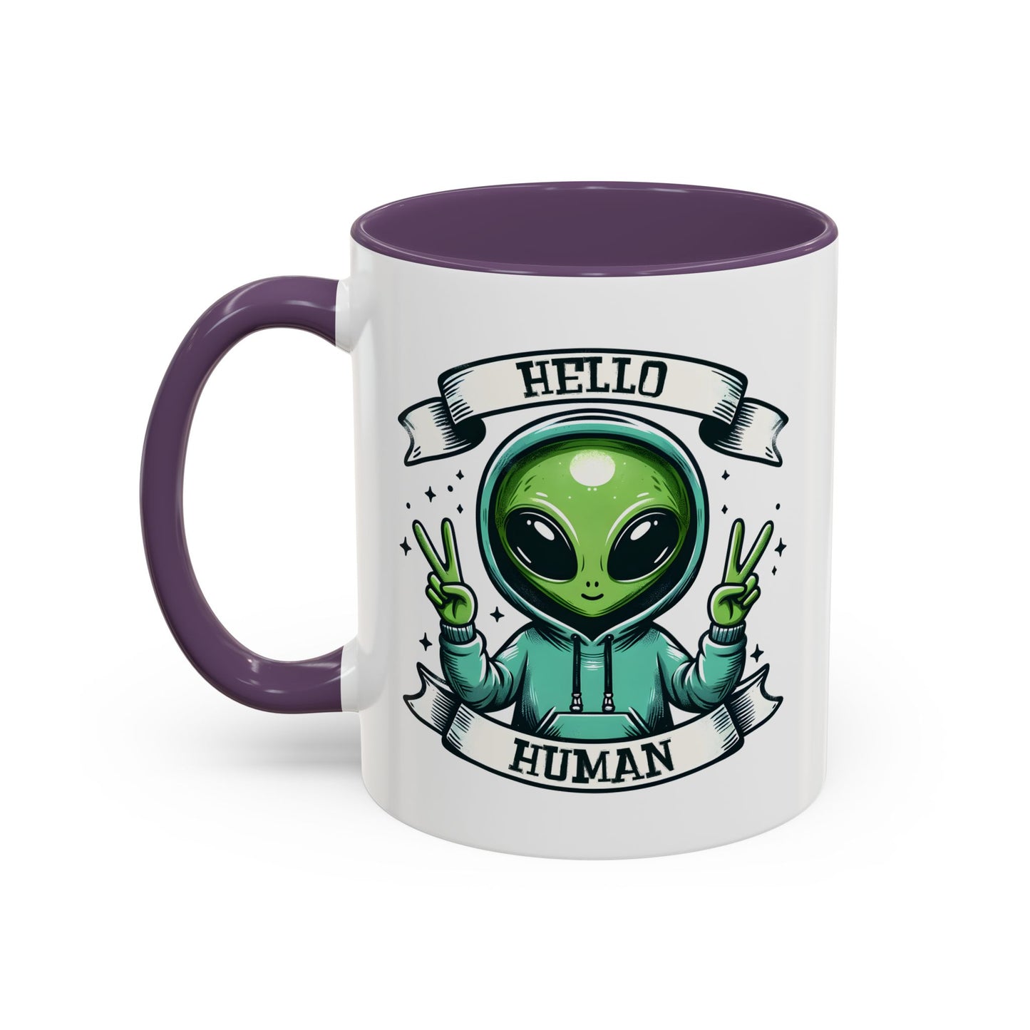 Alien Mug - Hello Human