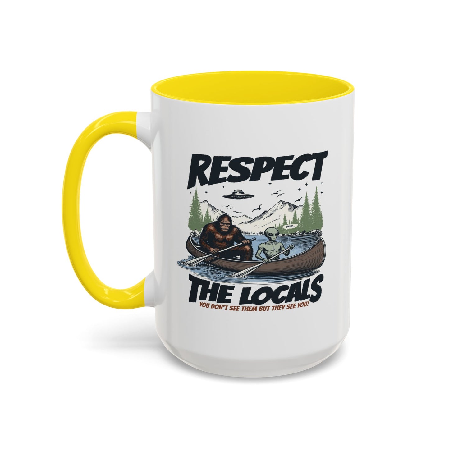 Alien Mug - Respect The Locals