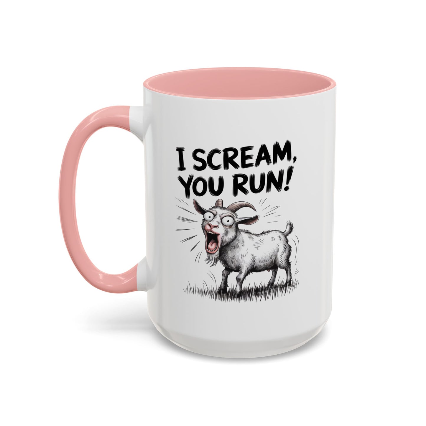Humor Mug - I Scream, You Run