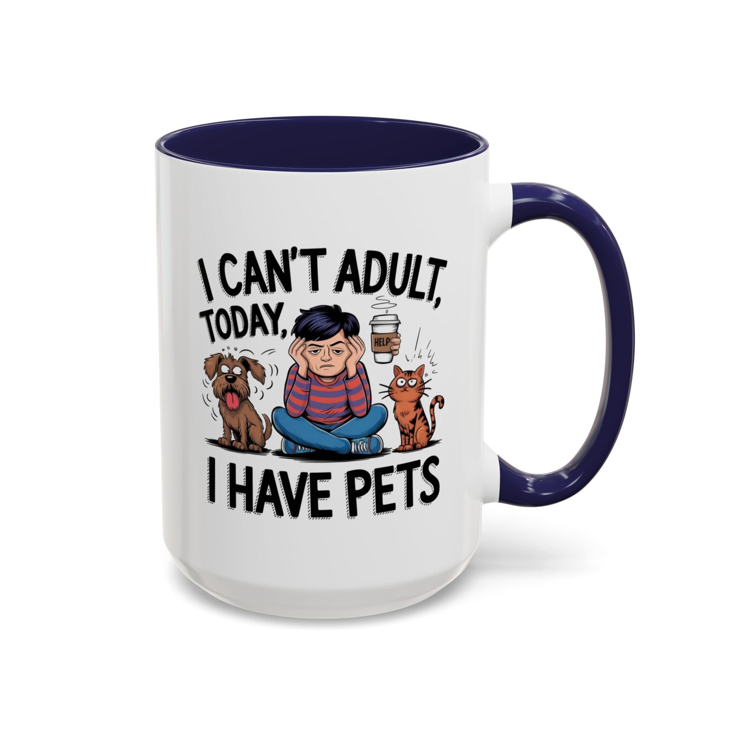 Animal Mug - I Can't Adult Today