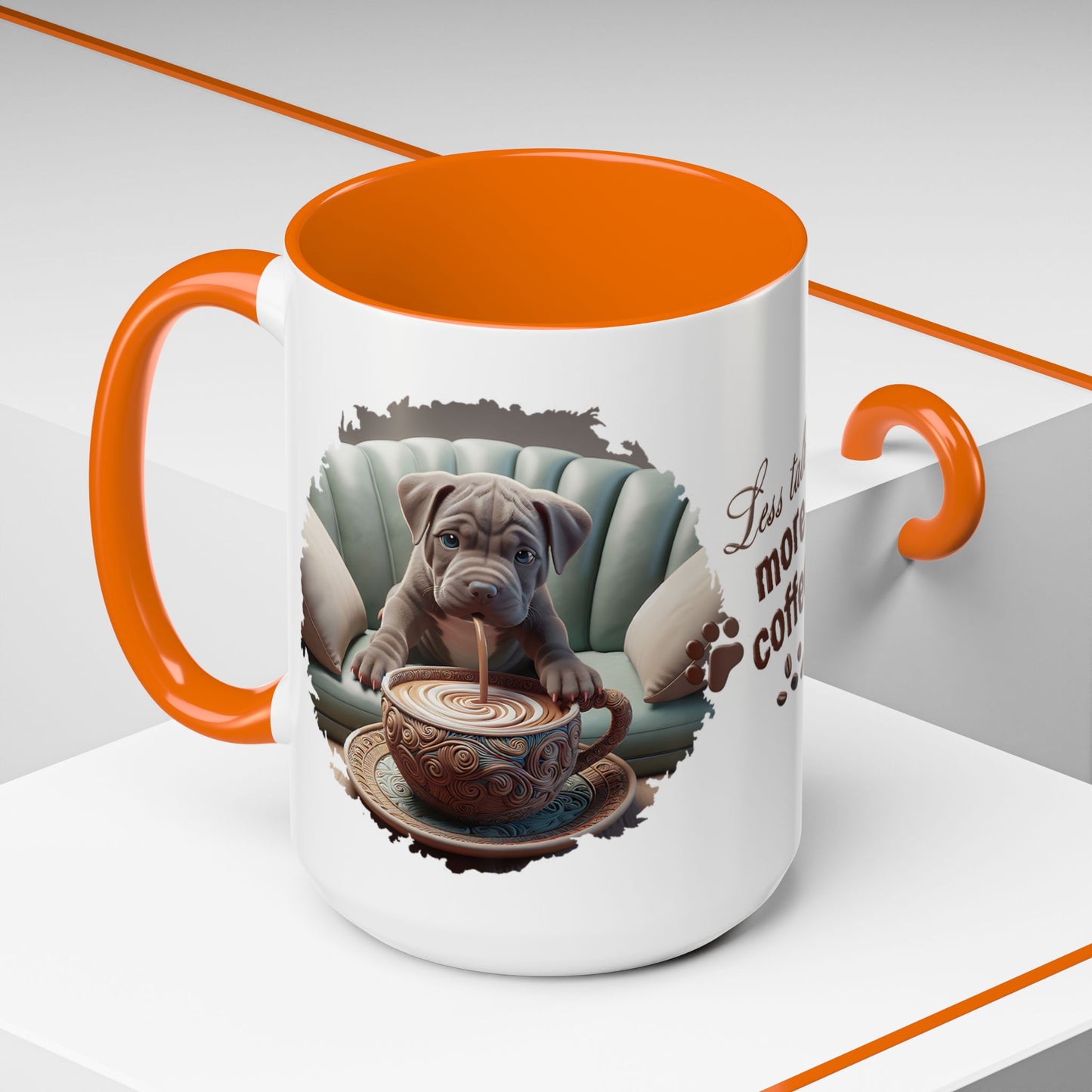 Animal Mug - Dog Coffee Wrap 25