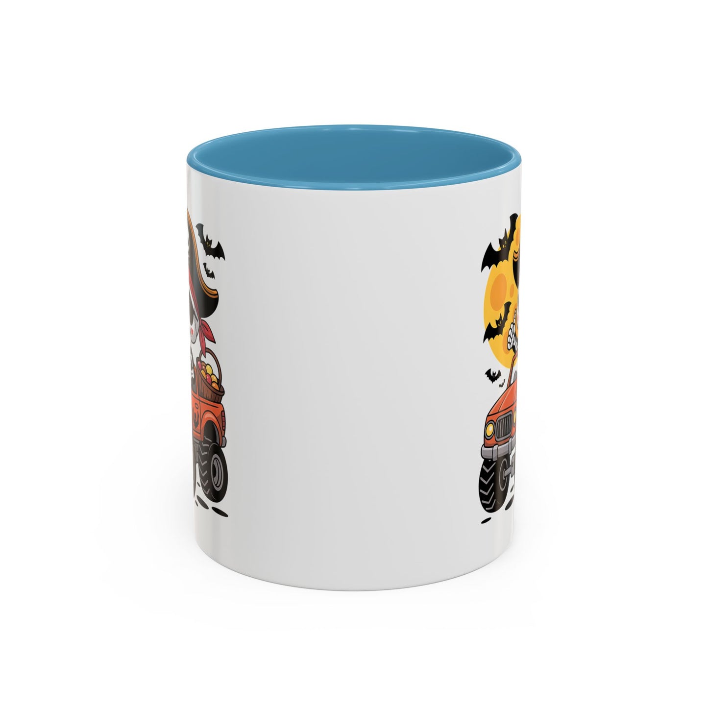 Halloween Mug - Driving Skeleton Pirate