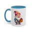 Christmas Mug - Old Gnome with Present