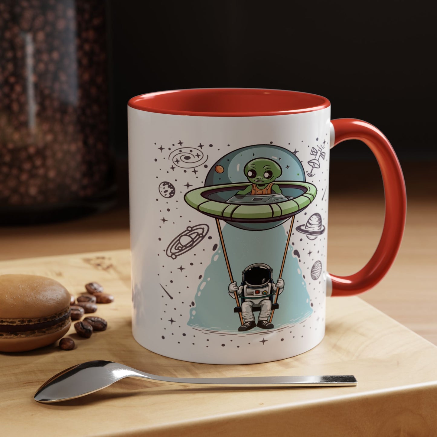 Alien Mug - Alien And Astronaut
