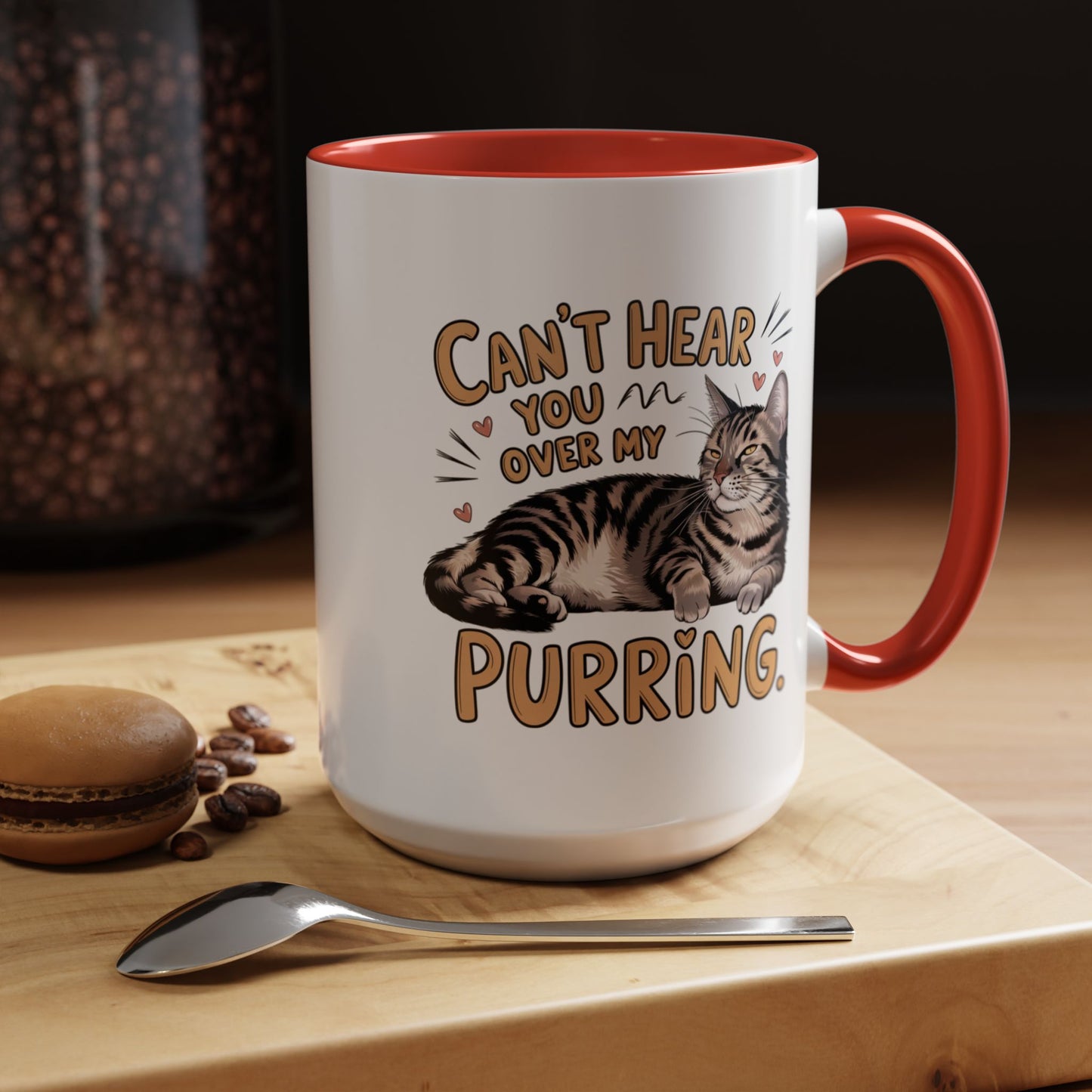 Animal Mug - Can't Hear You Over My Purring