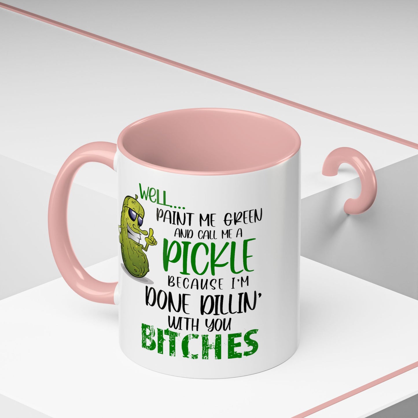 Adult Mug - Well Paint Me Green