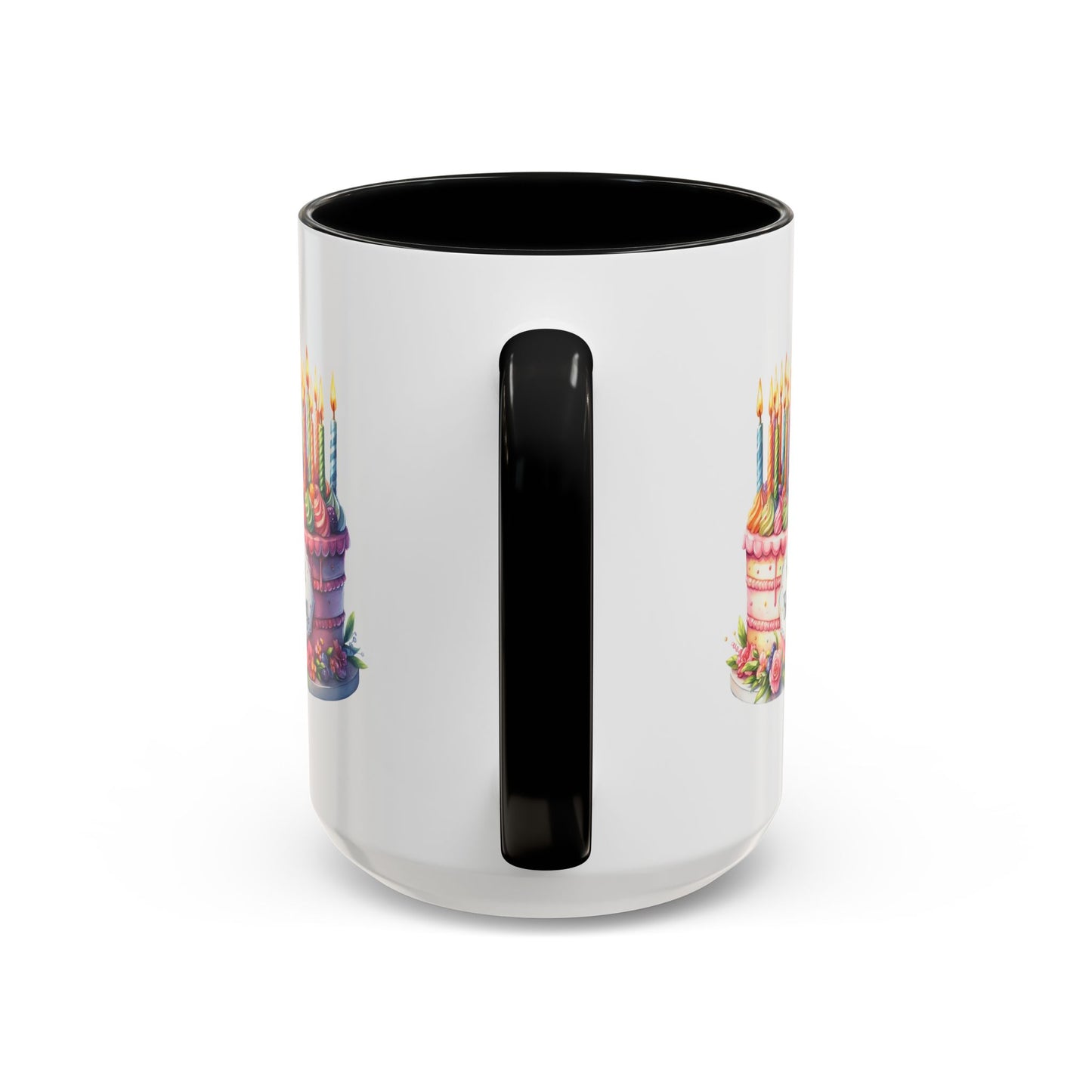 Birthday Mug - Happy Birthday Large Cake With...