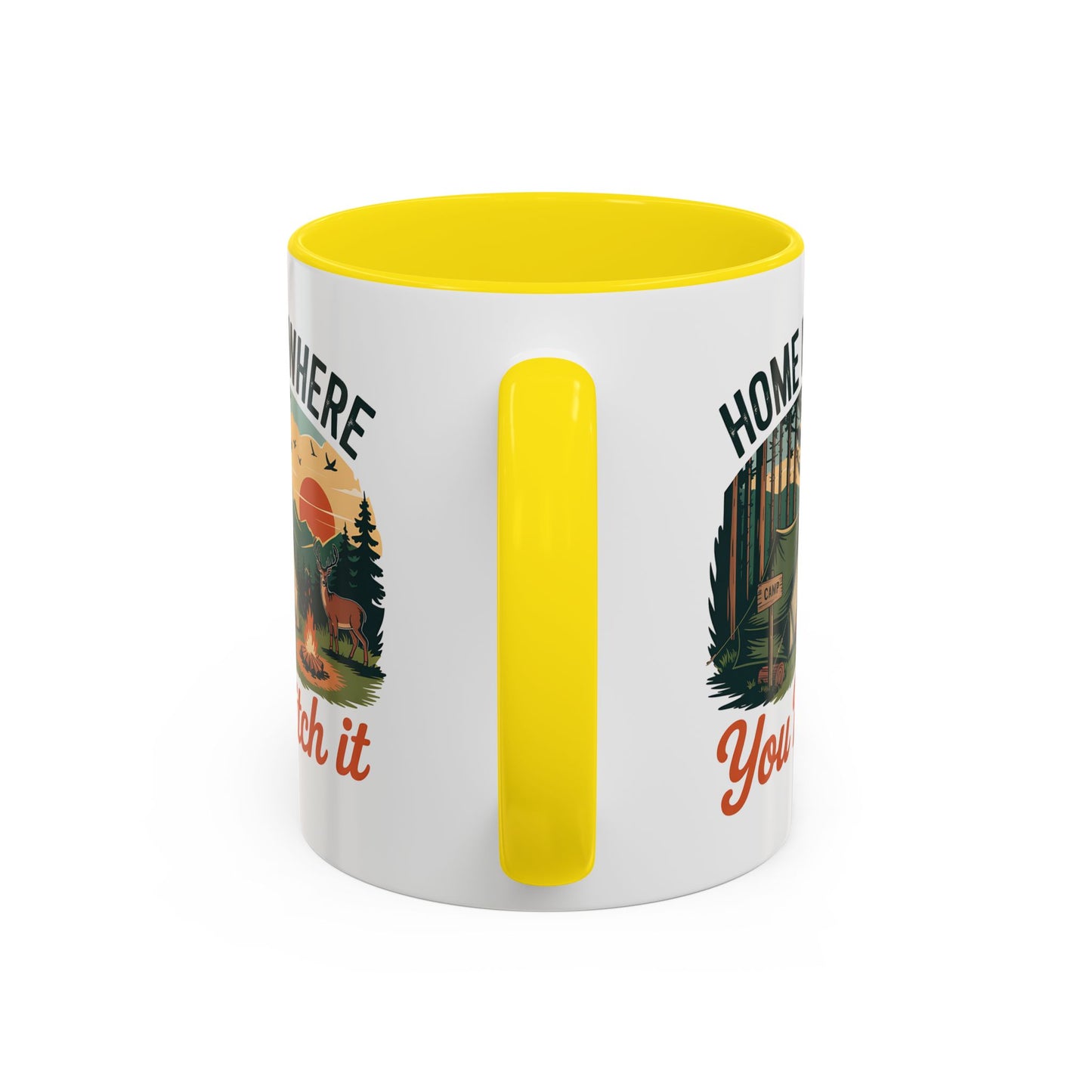 Adventure Mug - Home Is Where You Pitch It