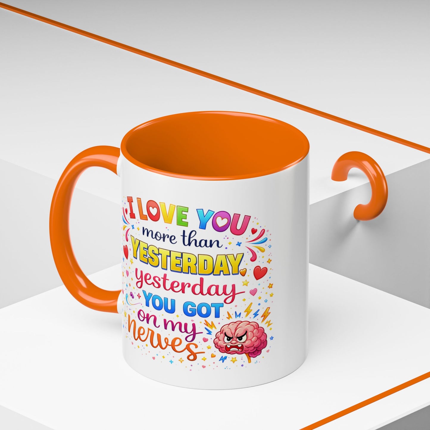 Anniversary Mug - I Love You More Than Yesterday