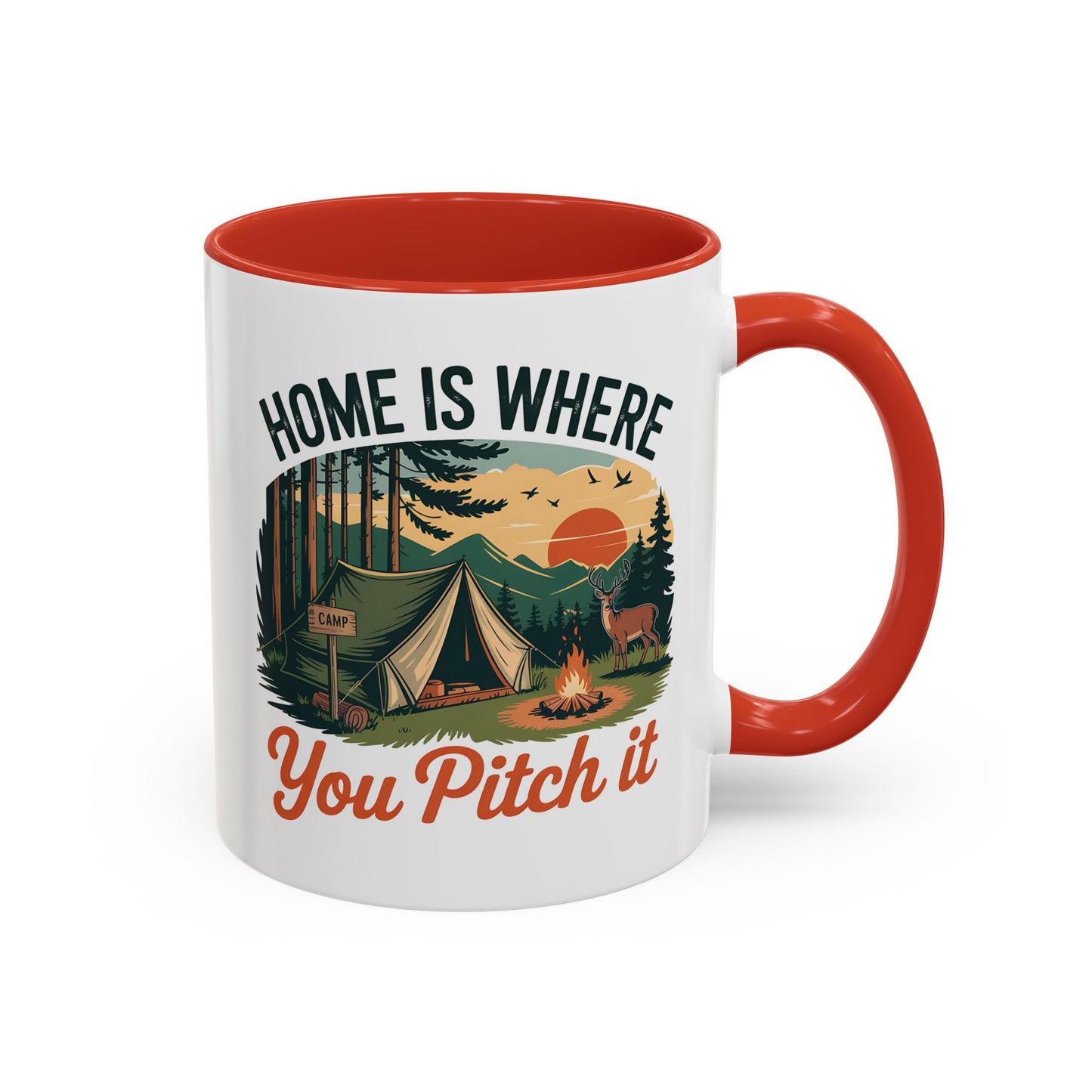 Adventure Mug - Home Is Where You Pitch It