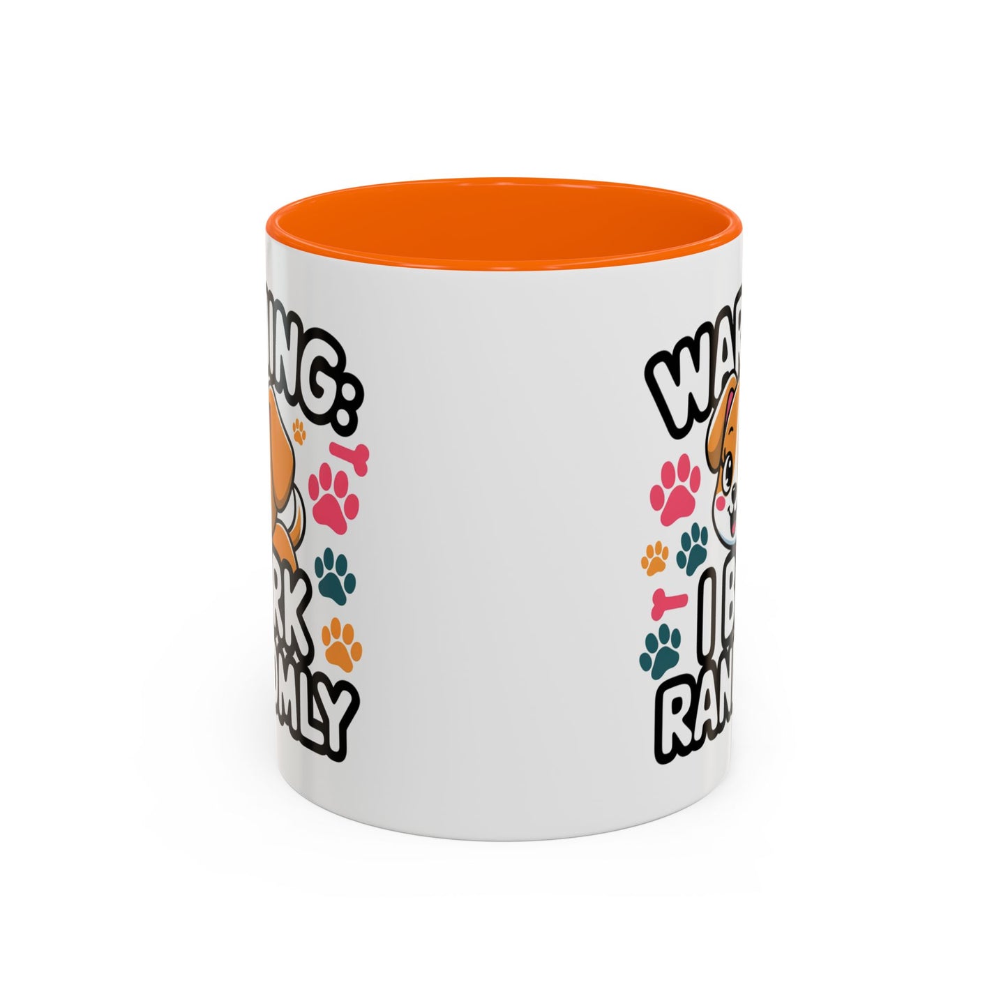Animal Mug - Warning I Bark Randomly