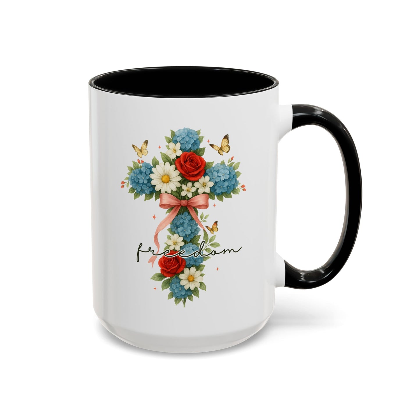 4th of July Mug - Freedom Cross