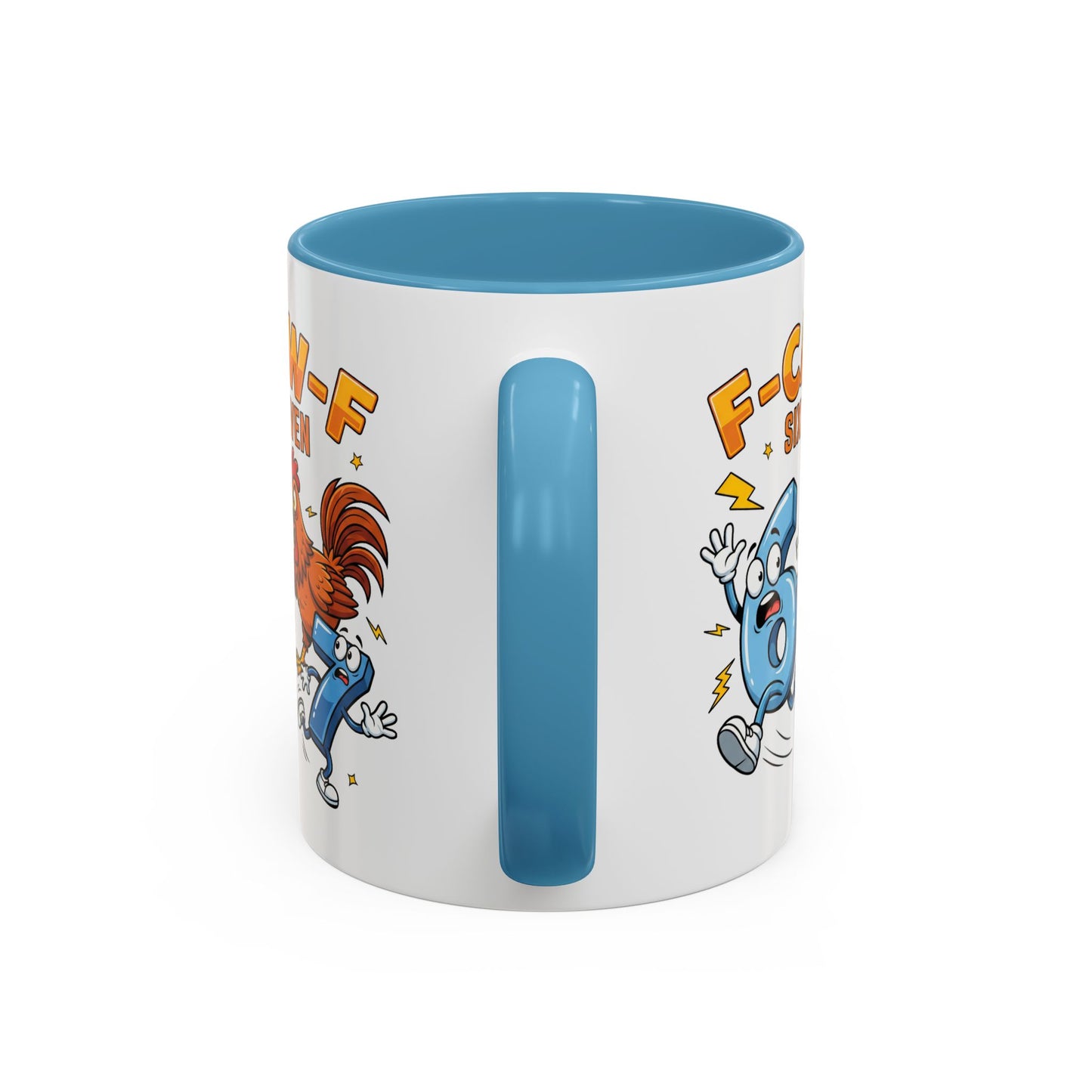 Humor Mug - F-CAW-F Six Seven