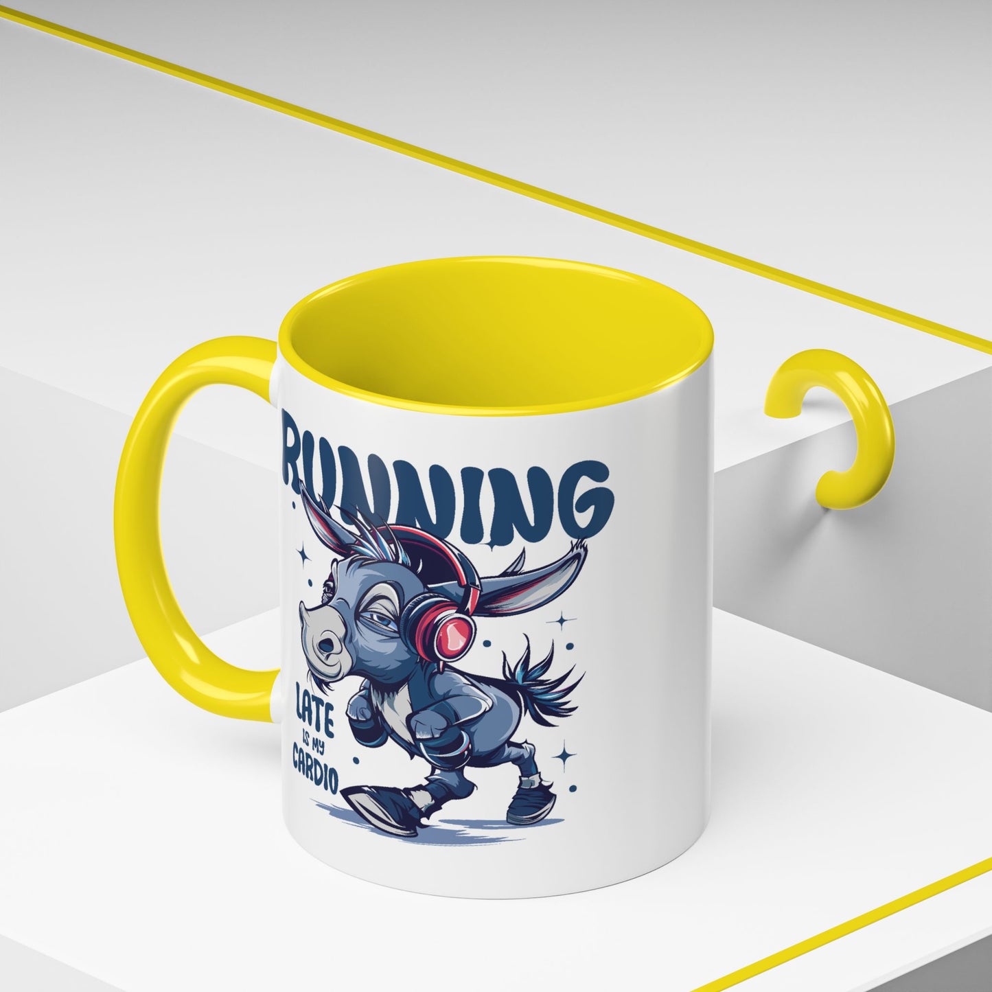 Humor Mug - Running Late is My Cardio