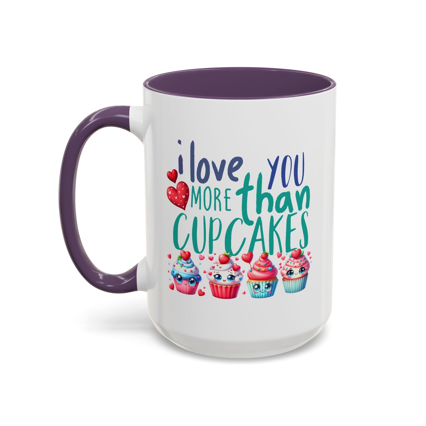Anniversary Mug - I Love You More Than Cupcakes