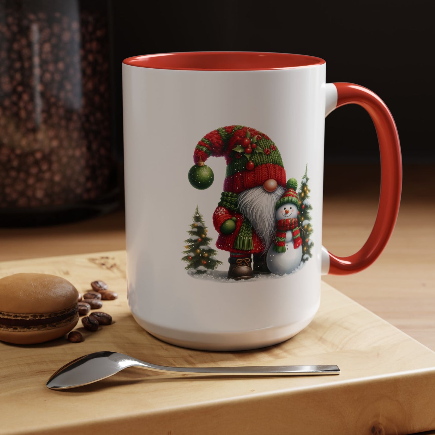 Christmas Mug - Gnome and Snowman