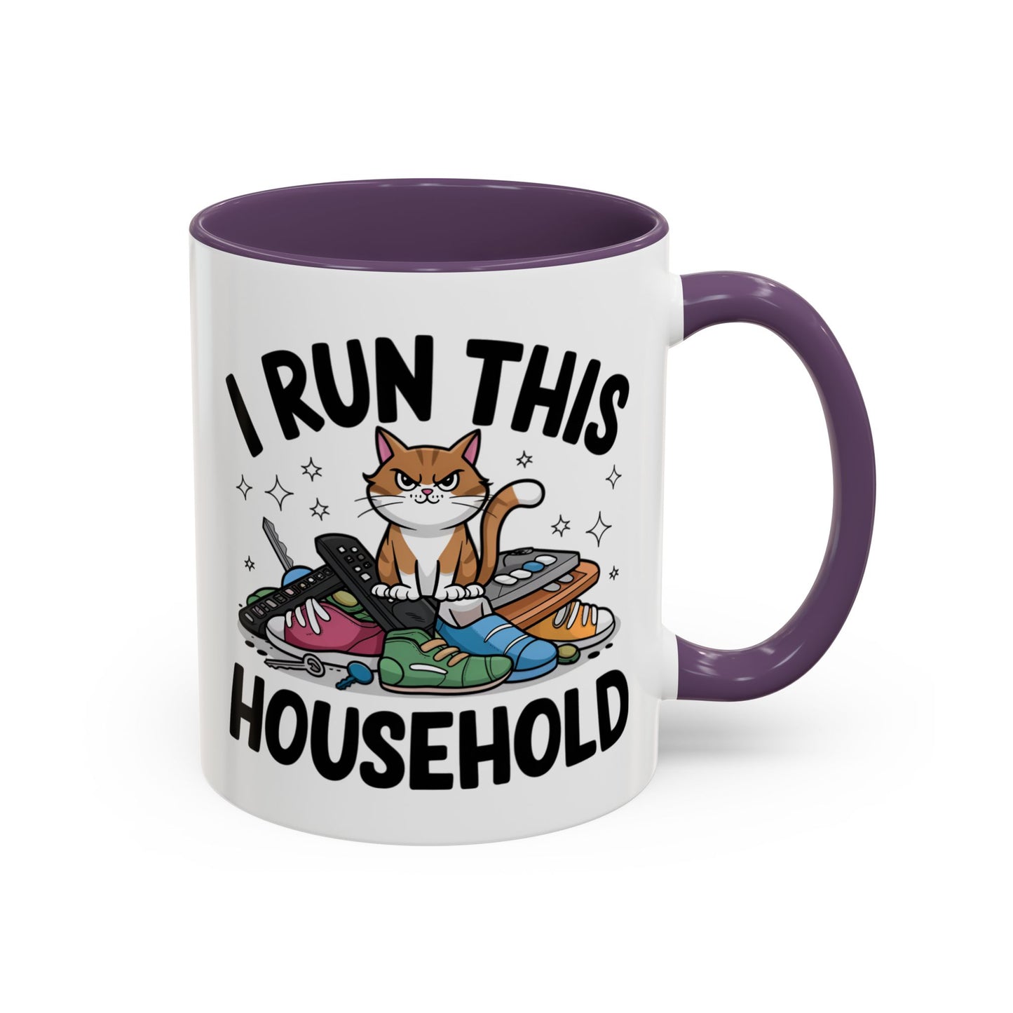 Animal Mug - I Run This Household