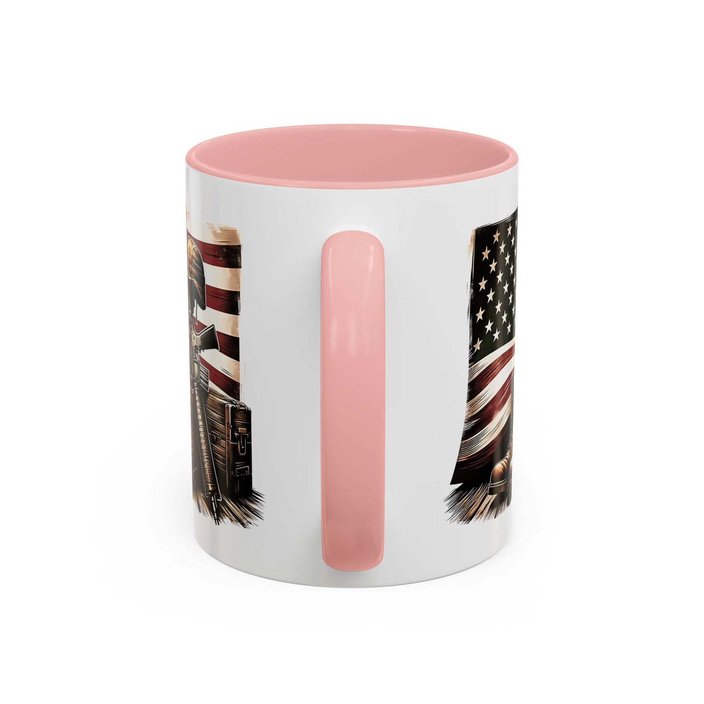 4th of July Mug - Fallen Soldier Boots Flag 3