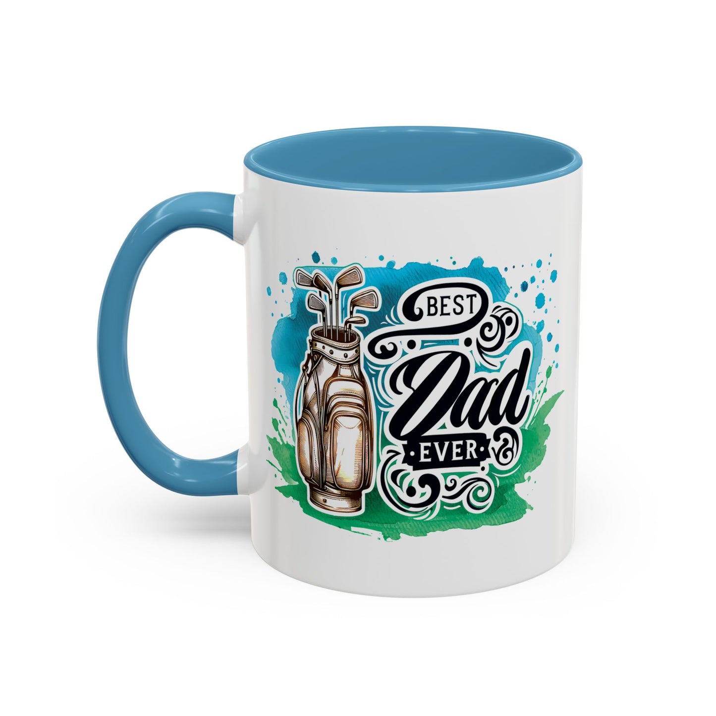 Father's Day Mug - Best Dad Ever Golf