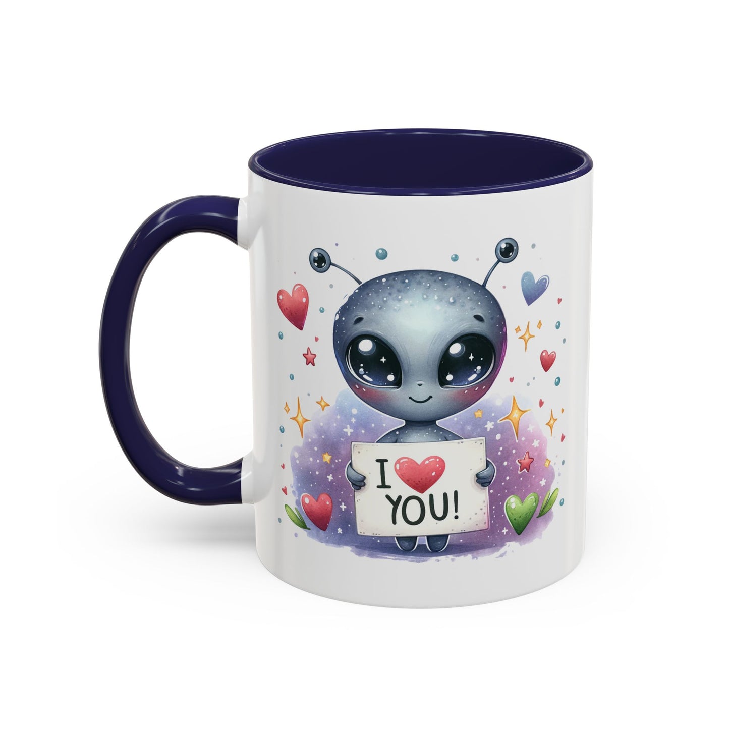 Anniversary Mug - I Love You Alien
