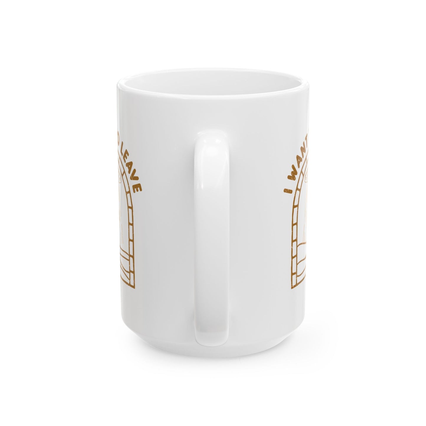 Alien Mug - I Want To Leave