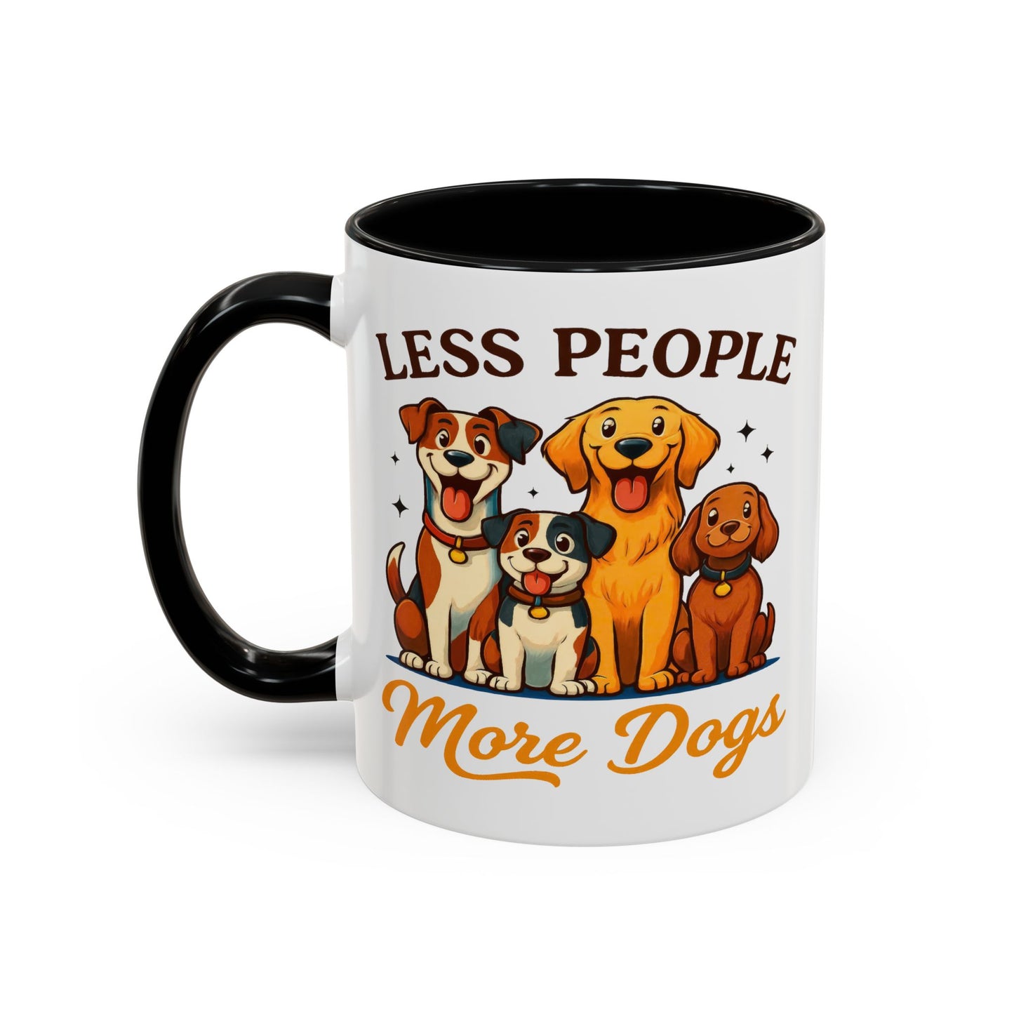 Animal Mug - Less People More Dogs