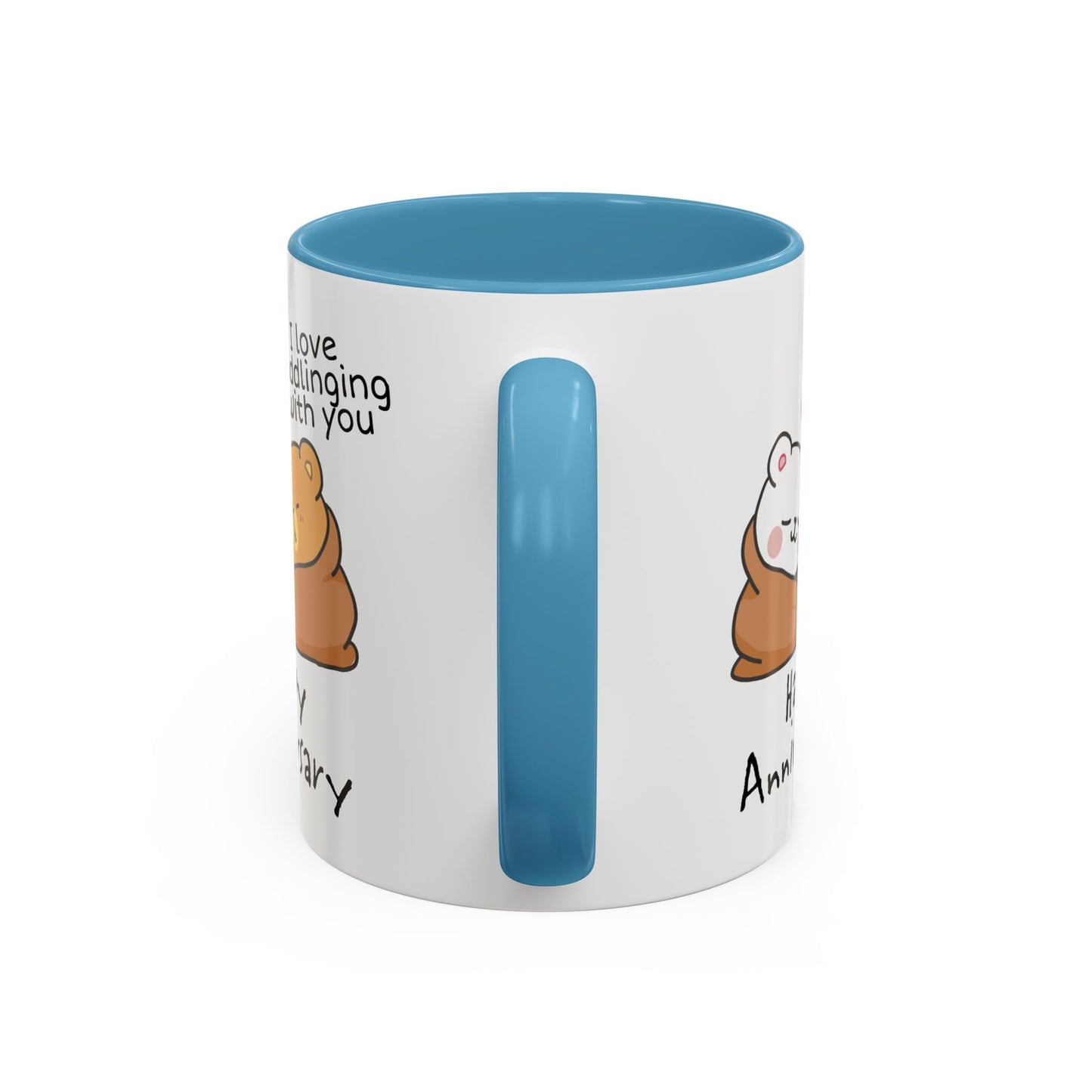 Anniversary Mug - I Love Cuddling With You