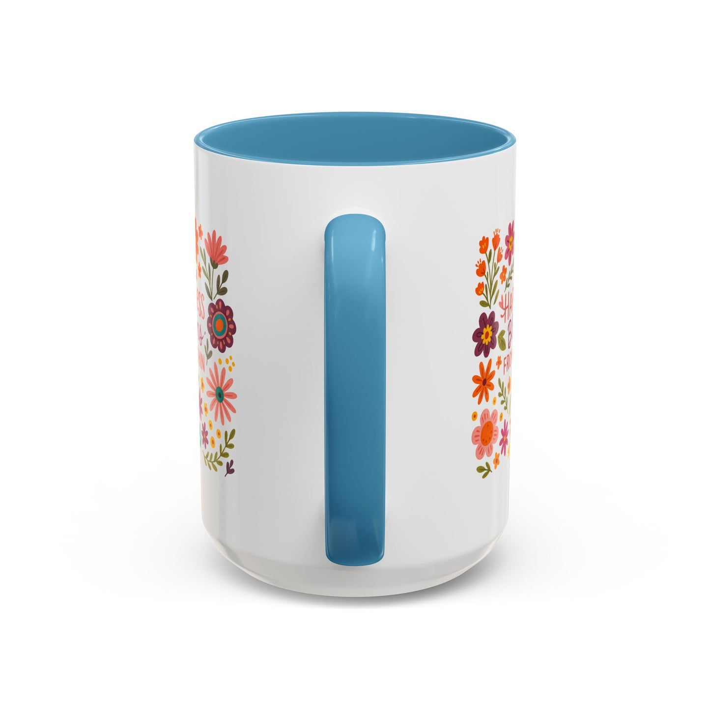 Motivation Mug - Happiness Blooms From Within