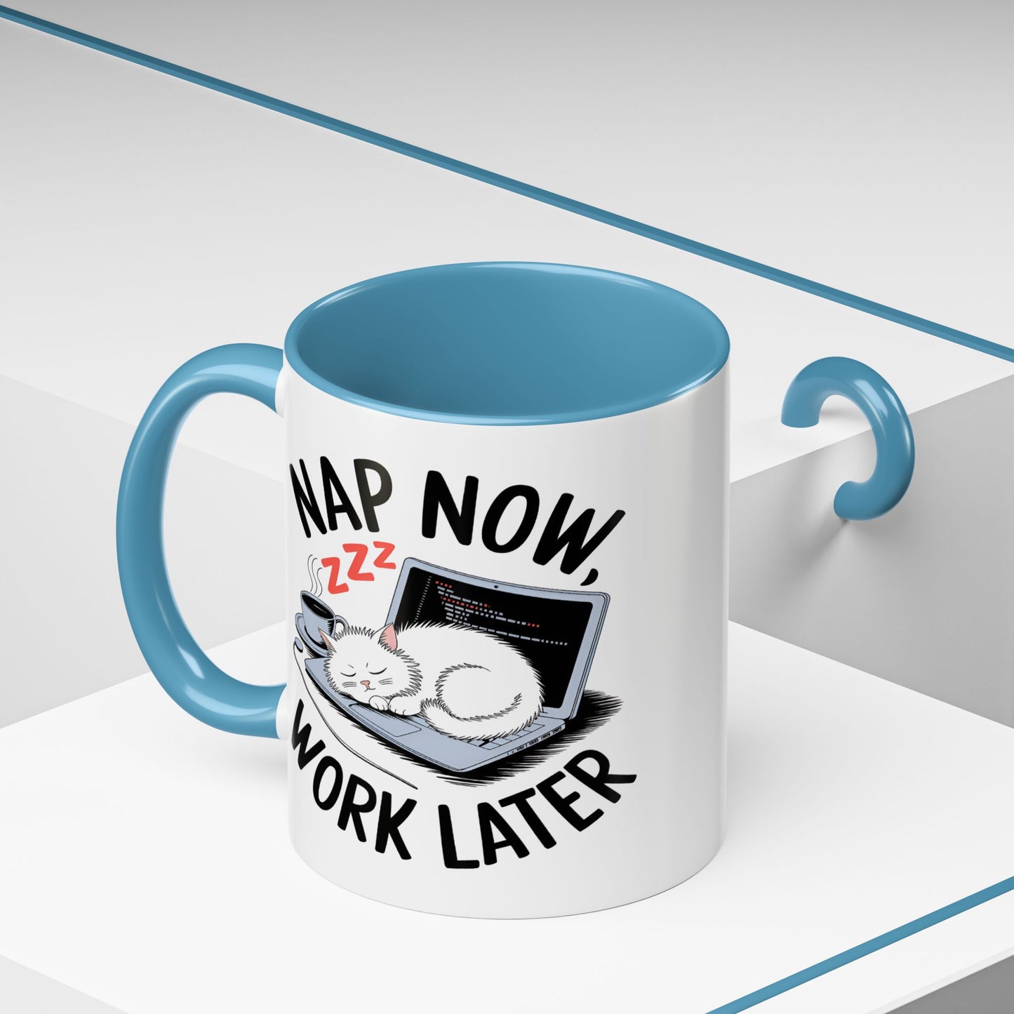 Animal Mug - Nap Now Work Later