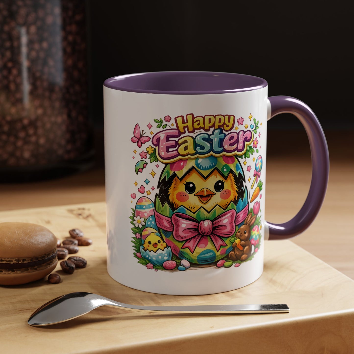 Easter Mug - Happy Easter Chics & Bunny