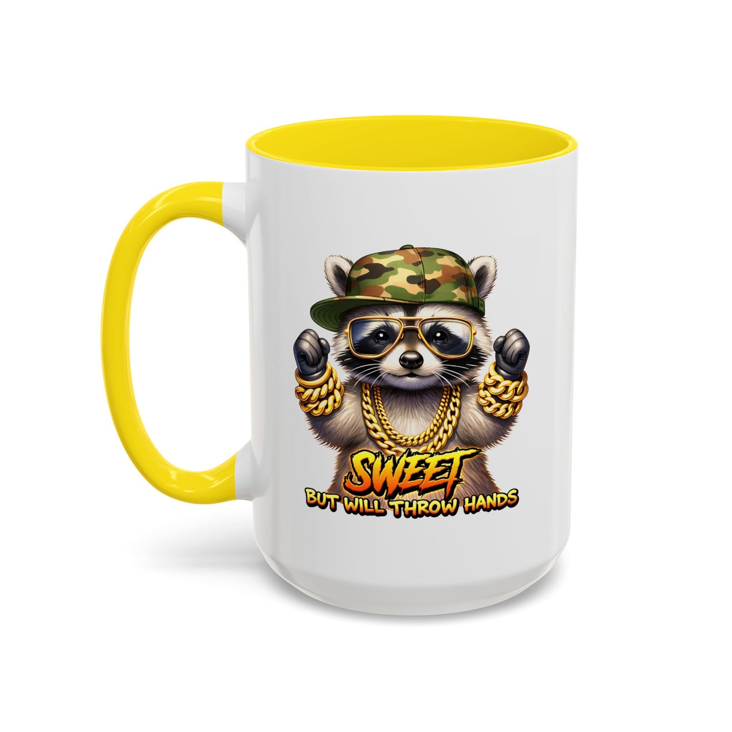 Humor Mug - Sweet But Will Throw Hands