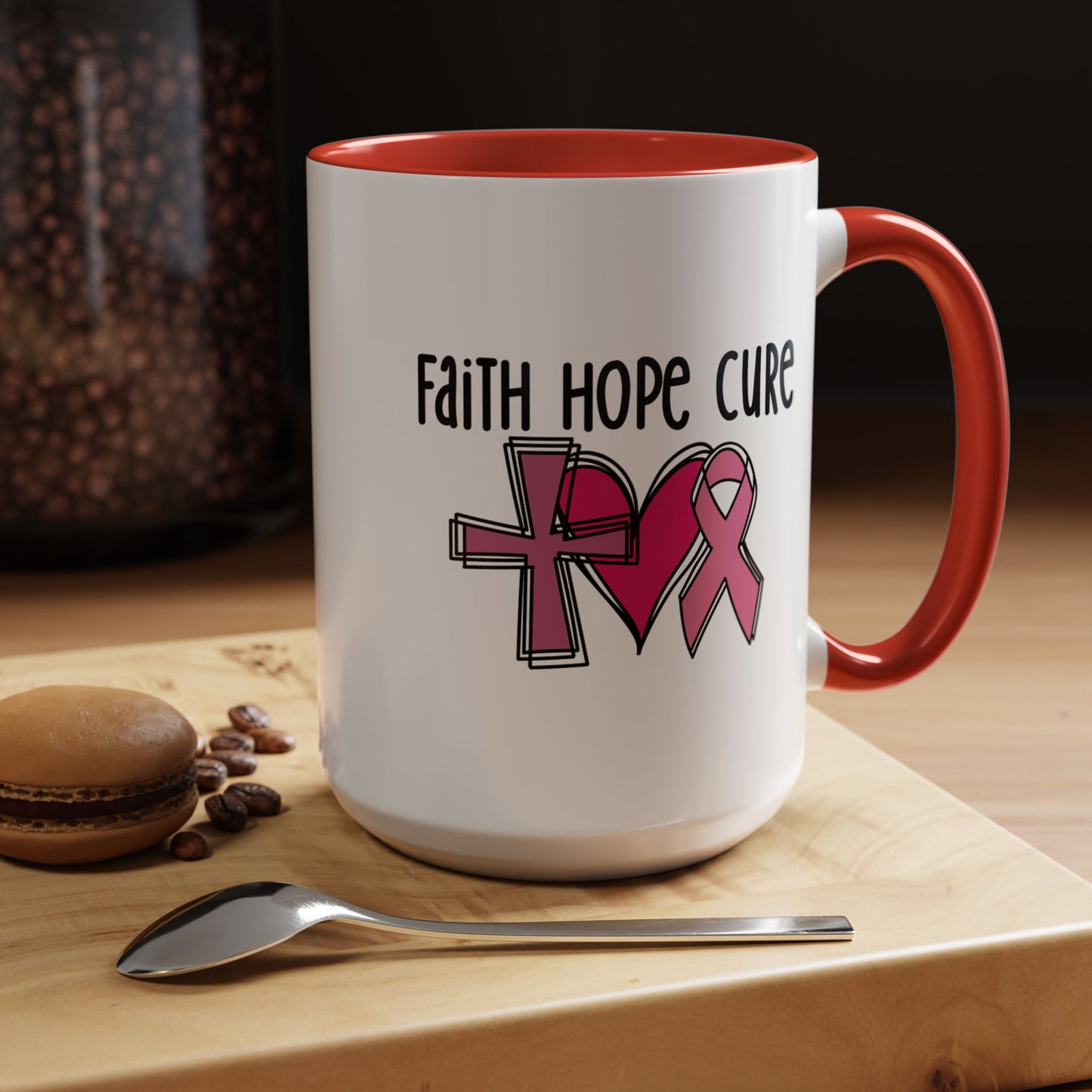 Support Mug - Faith Hope Cure