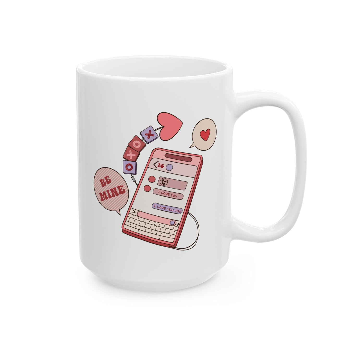 Anniversary Mug - Be Mine I Love You