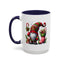 Christmas Mug - Gnome and Christmas Stocking