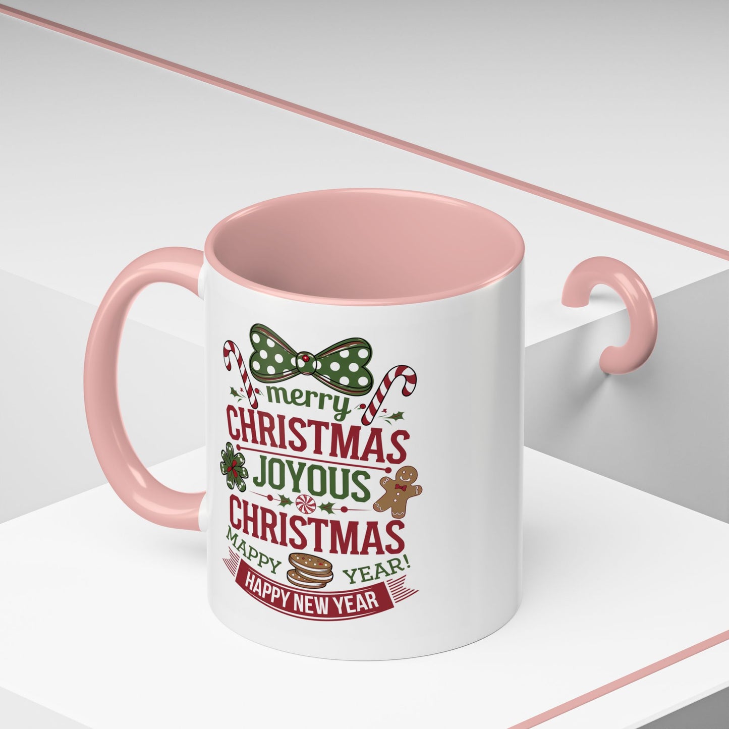 Christmas Mug - Merry Christmas Joyous Christmas Happy New Year