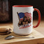 4th of July Mug - Bigfoot USA Flag