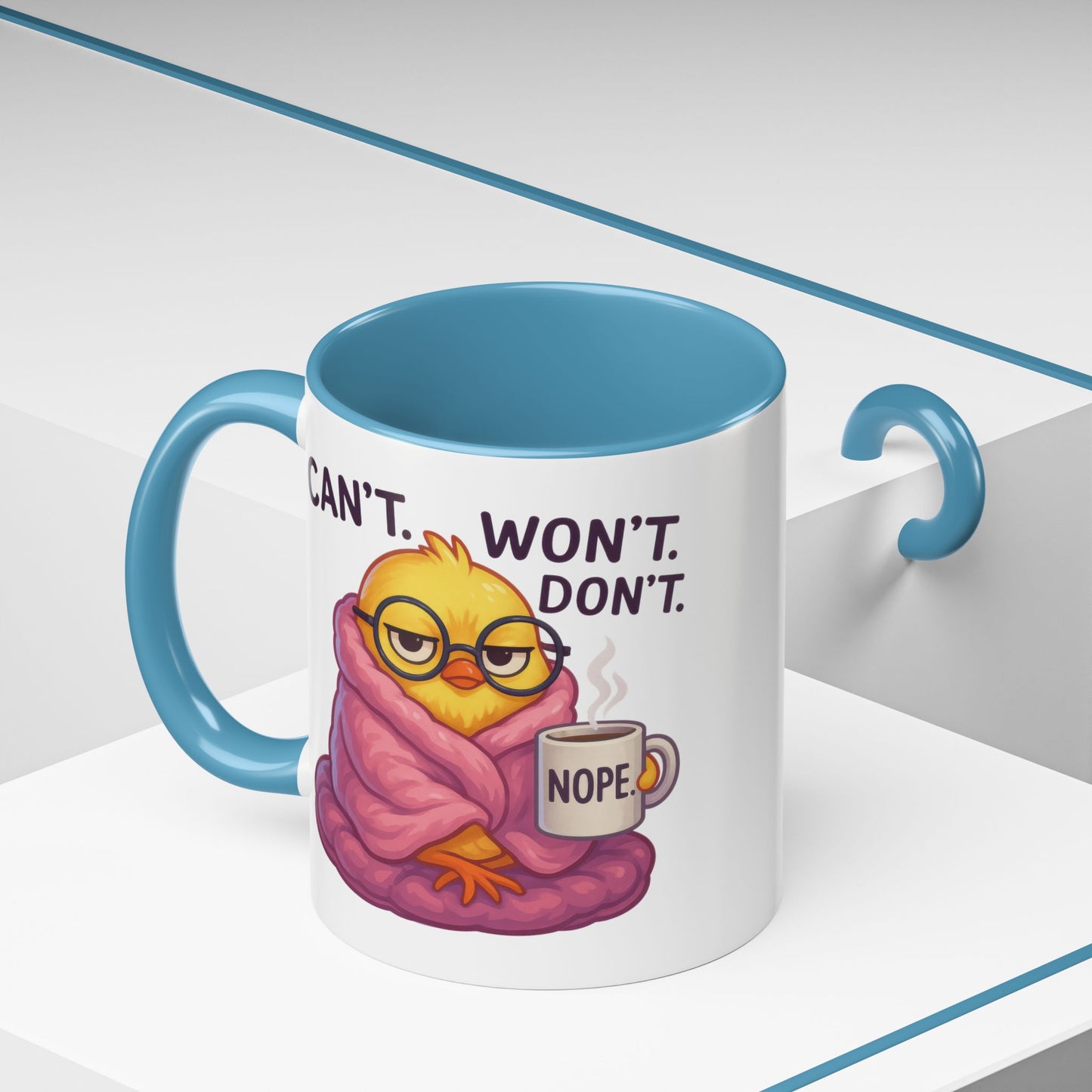 Office Mug - Can't Won't Don't