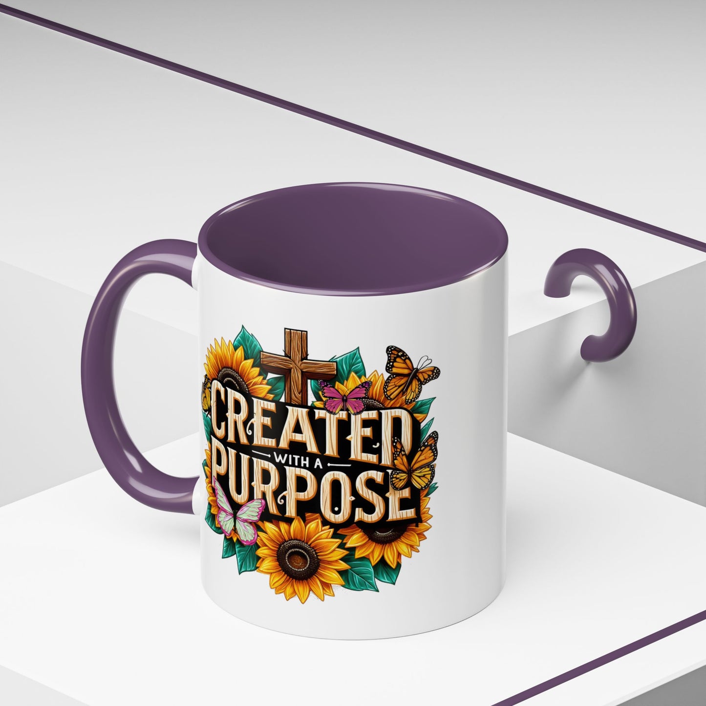 Religious Mug - Created With Purpose