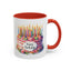 Birthday Mug - Happy Birthday Large Cake With...