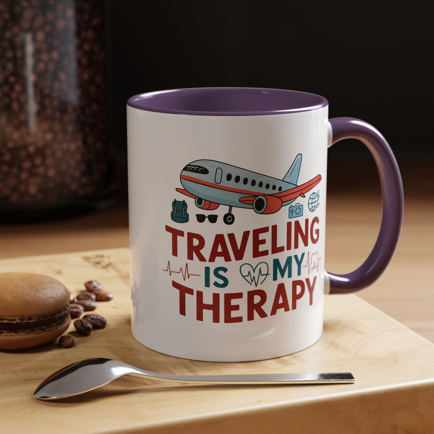 Adventure Mug - Traveling Is My Therapy
